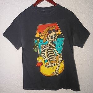 Neon Riot Skeleton Tshirt
